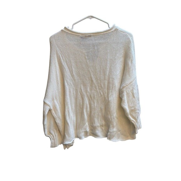 Wooden Ships Sweater Womens Small Medium White - Picture 3 of 5